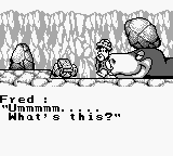 Flintstones King Rock Treasure Island screenshot 3 for GameBoy